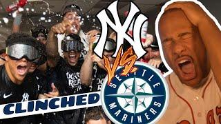 OCTOBER BOUND! || YANKEES VS MARINERS GAME 2 HIGHLIGHTS FAN REACTION