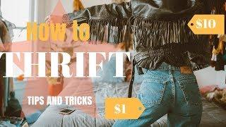 HOW TO THRIFT LIKE A PRO!  | THRIFTING TIPS AND TRICKS YOU NEED TO KNOW!