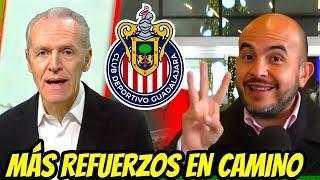 ¡SE VIENEN TRES REFUERZOS MÁS! ¡CHIVAS SIGUE ARMÁNDOSE Y PREPARA SORPRESAS EN EL MERCADO! CHIVAS HOY