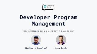 Explore Strategies to Foster Developer Communities and Engagement