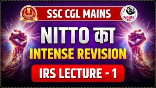 NITTO FOR SSC CGL/CHSL  TIER -2 | INTENSE  REVISION LECTURE - 1 | PARMAR SSC|