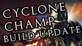 Cyclone Champ Build Update