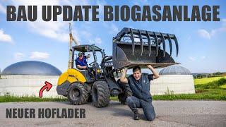 Biogasanlage Bau Update bei Basti ️  & neuer Hoflader!