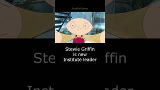 Stewie Griffin is a new Institute leader in Fallout 4 #fallout4 #fallout