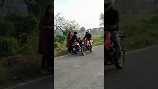 Girls Wheelie demand #shorts #viralshort #short @bikerboyrajib