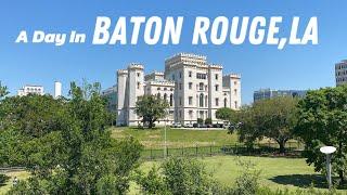 I Spent A Day on the Baton Rouge Waterfront (Mostly just walked around)