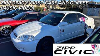 TunedPonyRC’s Cars and Coffee Experience (first since 2017) MUSIC VIDEO feat. Project: Zipp Civic