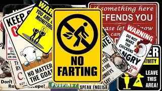 FUNNY WARNING SIGNS