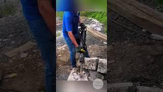 Rock Breaking Machine ! #facts #amazing #interesting #machine #rock #construction #technology
