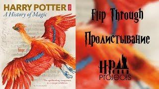 Harry Potter: A History Of A Magic FLIP THROUGH / ПРОЛИСТЫВАНИЕ