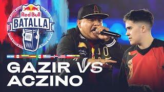 GAZIR vs ACZINO - Final | Red Bull Batalla Internacional 2022