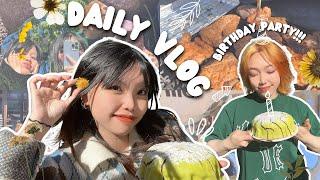 Daily Vlog | BBQ ngoài trời, sinh nhật  | Du Học Phần Lan | harinn