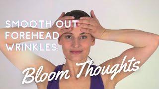 Facial exercise: Smooth forehead wrinkles