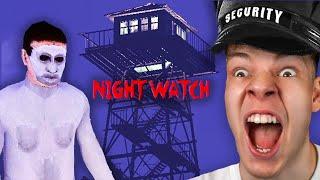 Diesen Horror-Job Hätte Ich NICHT Annehmen Sollen... [Night Watch | Puppet Combo Horror Game]