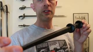 Rondel dagger simulators and Cold Steel plastic dagger review