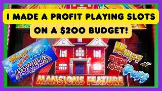  I Made a Profit Playing Slots! | on a $200 Budget 