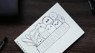 Doodle Art |  Day 22 ~ 100 Days Of Doodle ~ How To Doodle !!