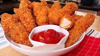 How to Make the New Crispy Fried Chicken Cooked So WELL - Better than KFC Chicken | BREADED Tenders