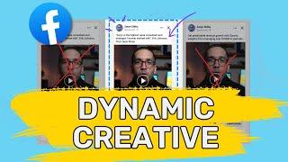 Facebook Dynamic Creative (Should You Use It?) - FLEXIBLE AD