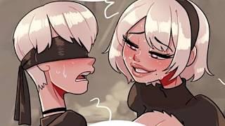 2B and 9S Swapped Bodies - Animated Comic Dub