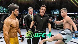 Bruce Lee vs Stephen Thompson - EA Sport UFC 4 - Epic Fight 