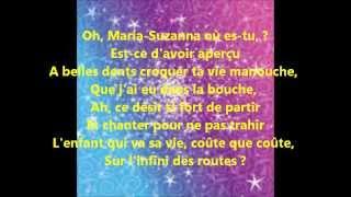 Maria Suzanna paroles