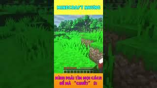 Minecraft Sinh Tồn " SIêu Dễ "  Lại Thêm 1 Thử Thách Khó Khăn.. | KiraMC #shorts