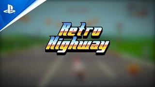 Retro Highway – Launch Trailer | PS5 & PS4 Games