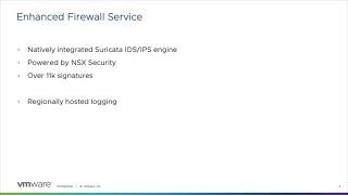 VMware SD-WAN Enhanced Firewall Services Overview