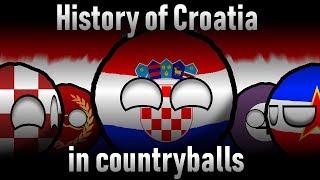 History of Croatia in countryballs