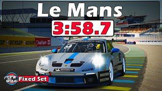 iRacing Porsche Cup Le Mans Track Guide - 3:58.7