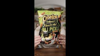 Tasty tried Dill Pickle Hot Cheetos!