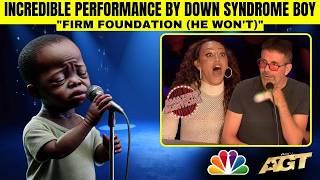 CHRISTIAN BOY WITH DOWN SYNDROME PERFORMS "FIRM FOUNDATION (HE WON'T)" "TALENT" SPEECHLESS