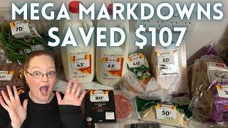 Grocery Haul  Saved $107  MEGA CLEARANCE SALE & made the NEWS 