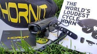 HORNIT Worlds Loudest Bicycle Horn Unboxing and Review.