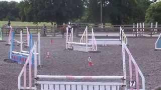 Riding Camp - Day 5 at Snowball Farm - Showjumping - Hayley with Legend