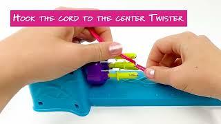 20-00219 SHIMMER N SPARKLE TWIST N WEAR BRACELET MAKER Tutorial