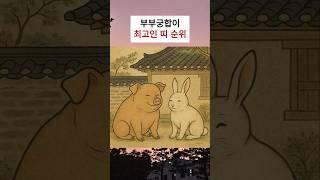 부부궁합이 최고인 띠 조합