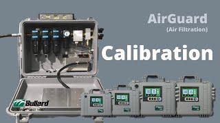 Point-of-attachment-Air Filtration and Carbon Monoxide Monitoring: Bullard AirGuard⎜Calibration