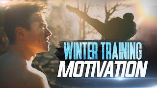 Epic Cinematic Training at Dawn: Winter Workout Motivation