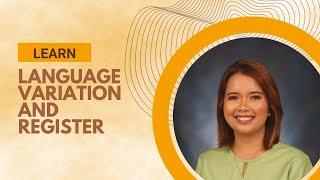 Language Variation and Register