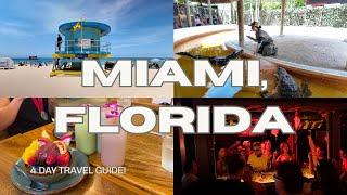 MIAMI in 4 Days: Best Things to Do, Eat, and See!