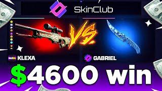 HUGE & INSANE CASE BATTLE WINS ON SKINCLUB ! SKINCLUB PROMO CODE 2024 ! PROMO CODE 2024 ! CS2 2024 !