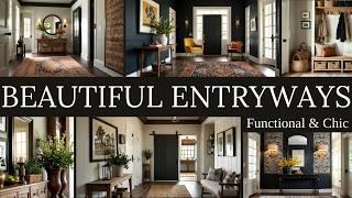 Beautiful Entryways and Foyers: Design Inspirations for a Warm and Inviting Atmosphere