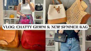 DAYS WITH MAY  VLOG: Chatty GRWM, a new beach bag ️ Rebecca Minkoff Review, Naghedi Comparison