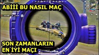 ABİİ BU NASIL MAÇ ! SON ZAMANLARIN EN İYİ MAÇI BATUR GAME SOLO SQUAD PUBG MOBİLE