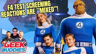 FANTASTIC 4 Test Screening Reactions "Mixed", Hulk and Punisher in Spidey 4 | THE GEEK BUDDIES