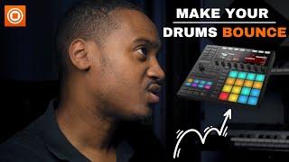 MASCHINE TUTORIAL: How to add bounce to your drums