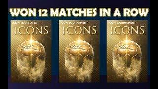 ICON TOURNAMENT | WON 12 MATCHES IN A ROW | FIFA MOBILE 19