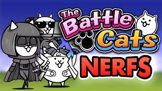 The Battle Cats Units That Got Nerfed